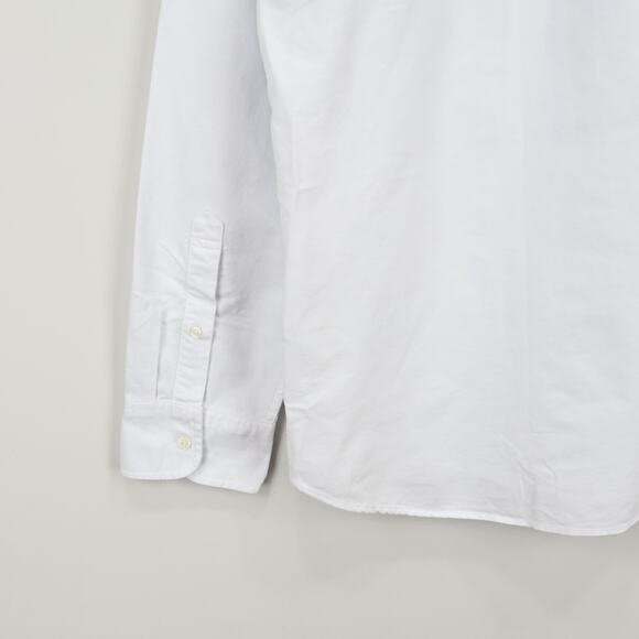 NWT J.Crew Factory Men's Tall Classic Fit Flex Oxford Shirt White Size XL-T - Picture 6 of 11
